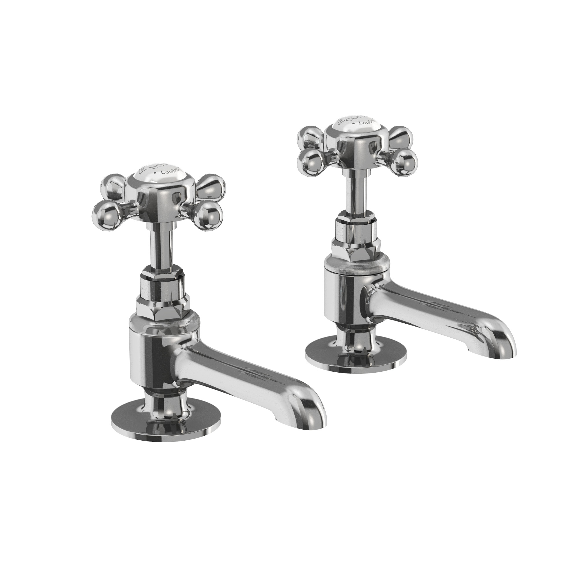 Stafford Long Nose Basin Pillar taps